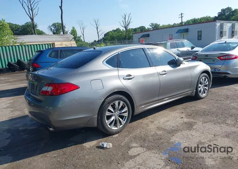 2012 Infiniti M37 from USA, damaged, VIN JN1BY1AR3CM394274